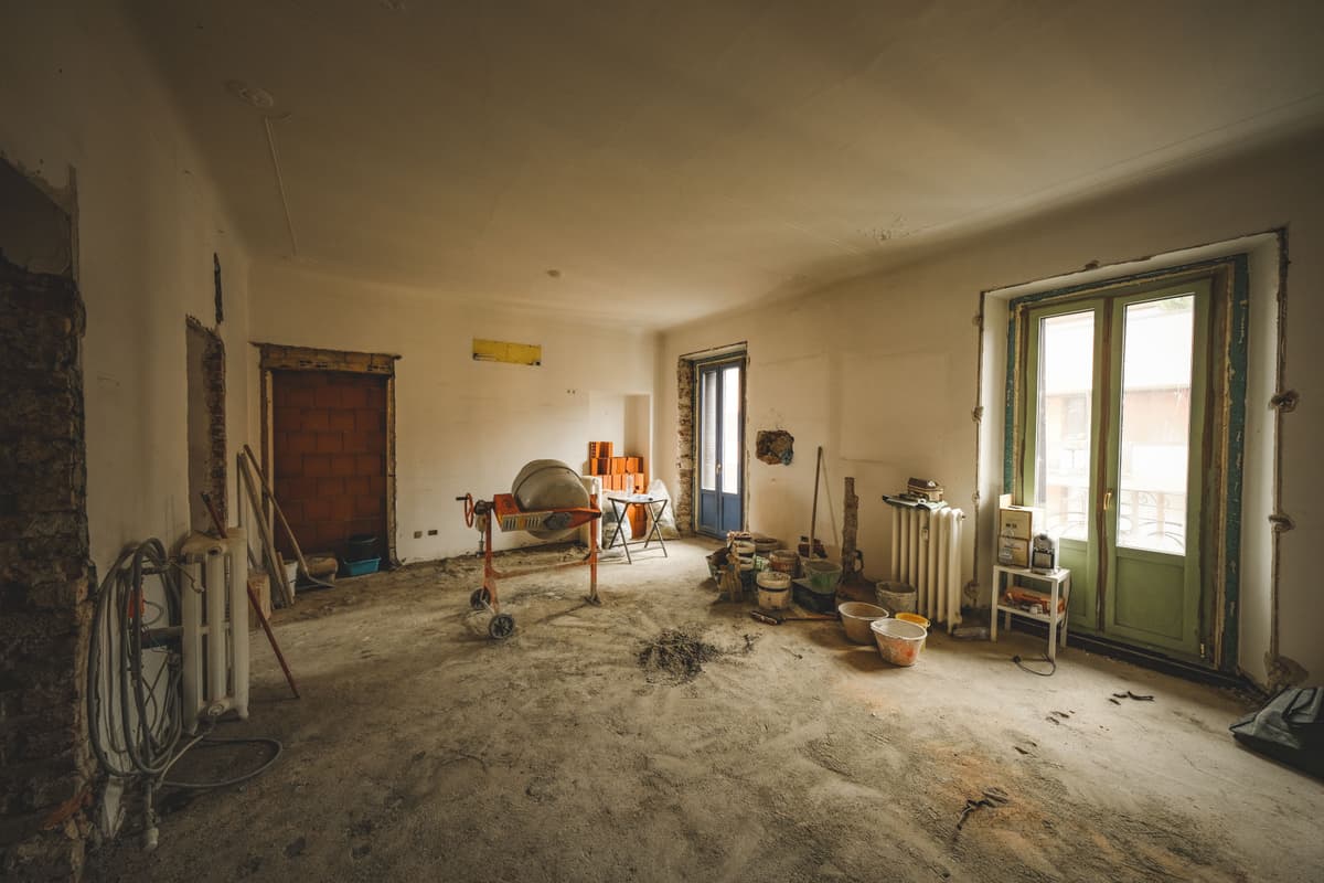 Sanierungsarbeiten